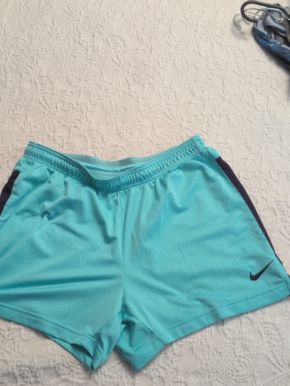 Nike Women's Aqua Athletic Shorts